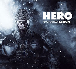 极品PS动作－英雄归来(含高清视频教程)：Hero Photoshop Action
